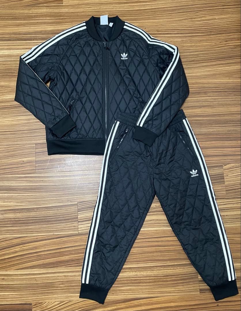アディダス キルティング ジャージ ブルゾン セットアップ adidas アディダス キルティング ジャージ セットアップXL - メルカリ