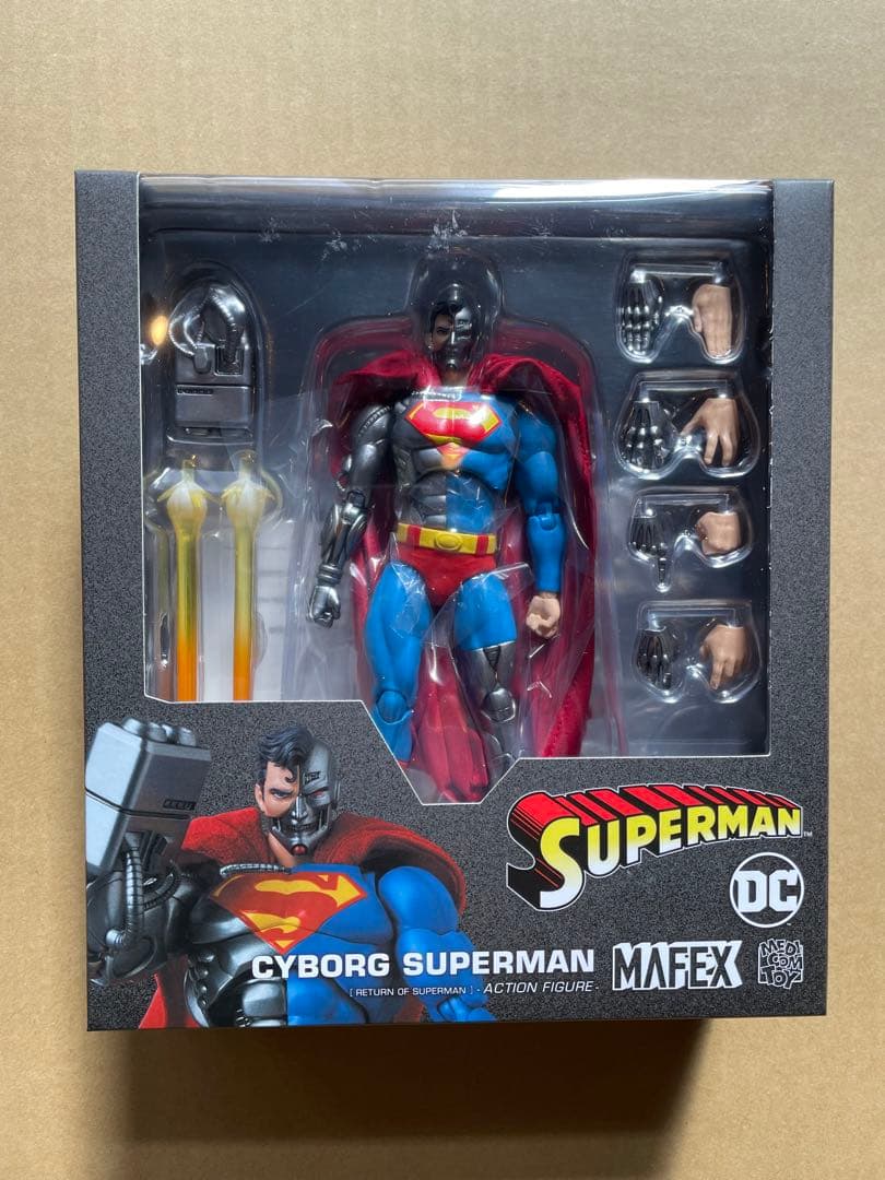 アメコミ MAFEX No.164 CYBORG SUPERMAN RETURN OF 楽天市場】MAFEX マフェックス No.164 CYBORG SUPERMAN サイボーグ