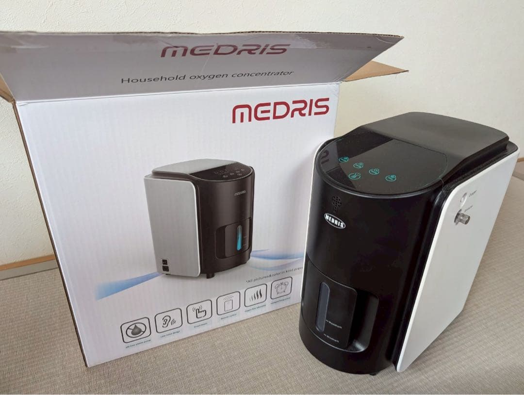 メドリス MEDRIS 酸素発生器 家庭用 外箱、その他付属品付き medrisメドリス家庭用酸素発生器｜Yahoo!フリマ（旧PayPayフリマ）