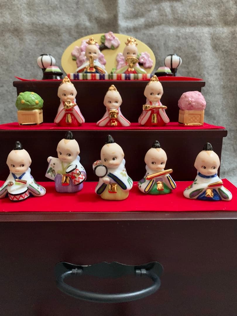 キューピー雛人形 三段飾り 加藤工芸 ローズ・オニール 美品 - メルカリ