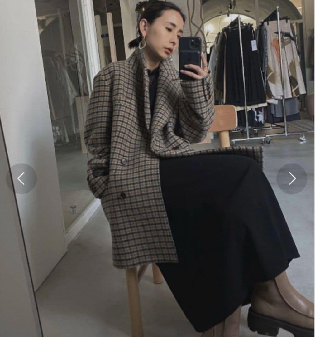CHECK ECO WOOL BIG JACKET/アメリヴィンテージ - メルカリ