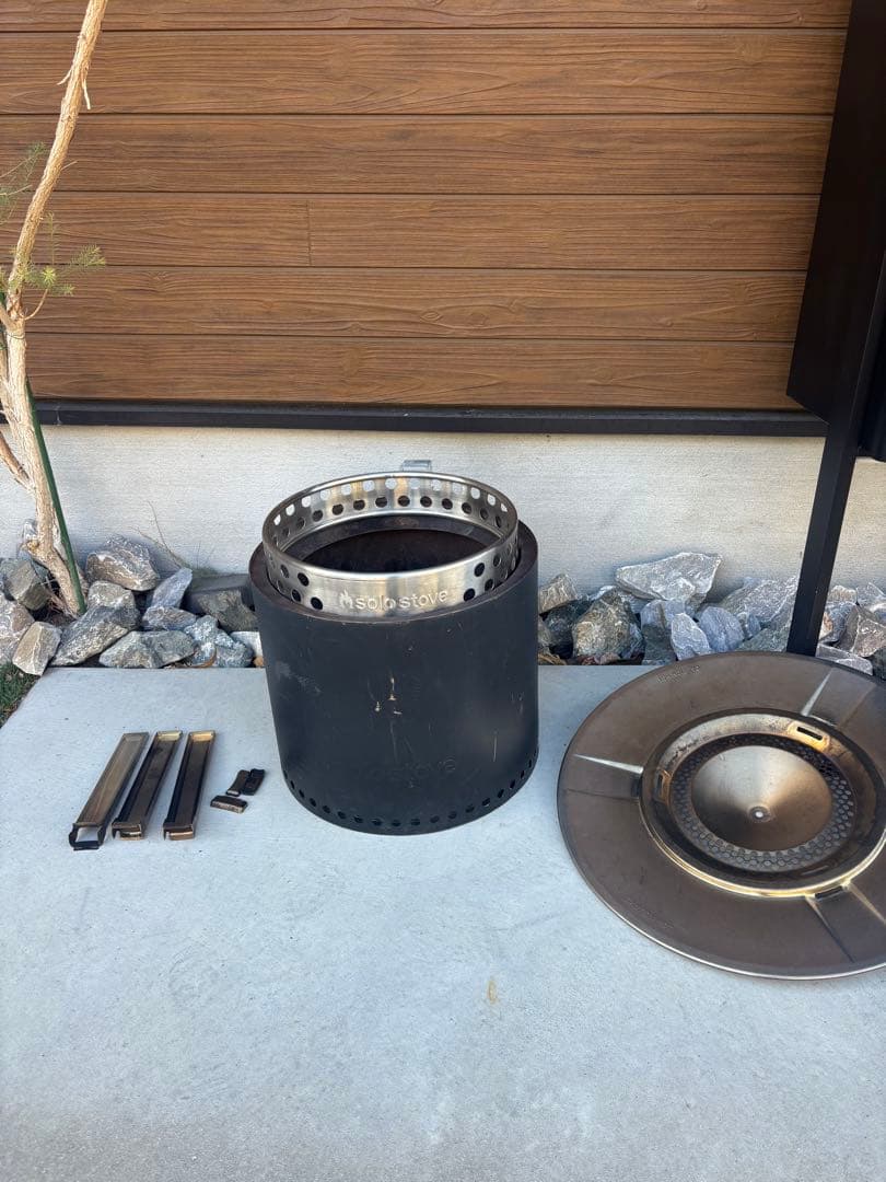 【希少色】Solo Stove ソロストーブ レンジャー 限定　ブラック 最高の焚火台！solo stove(ソロストーブ)レンジャーキット ブラック