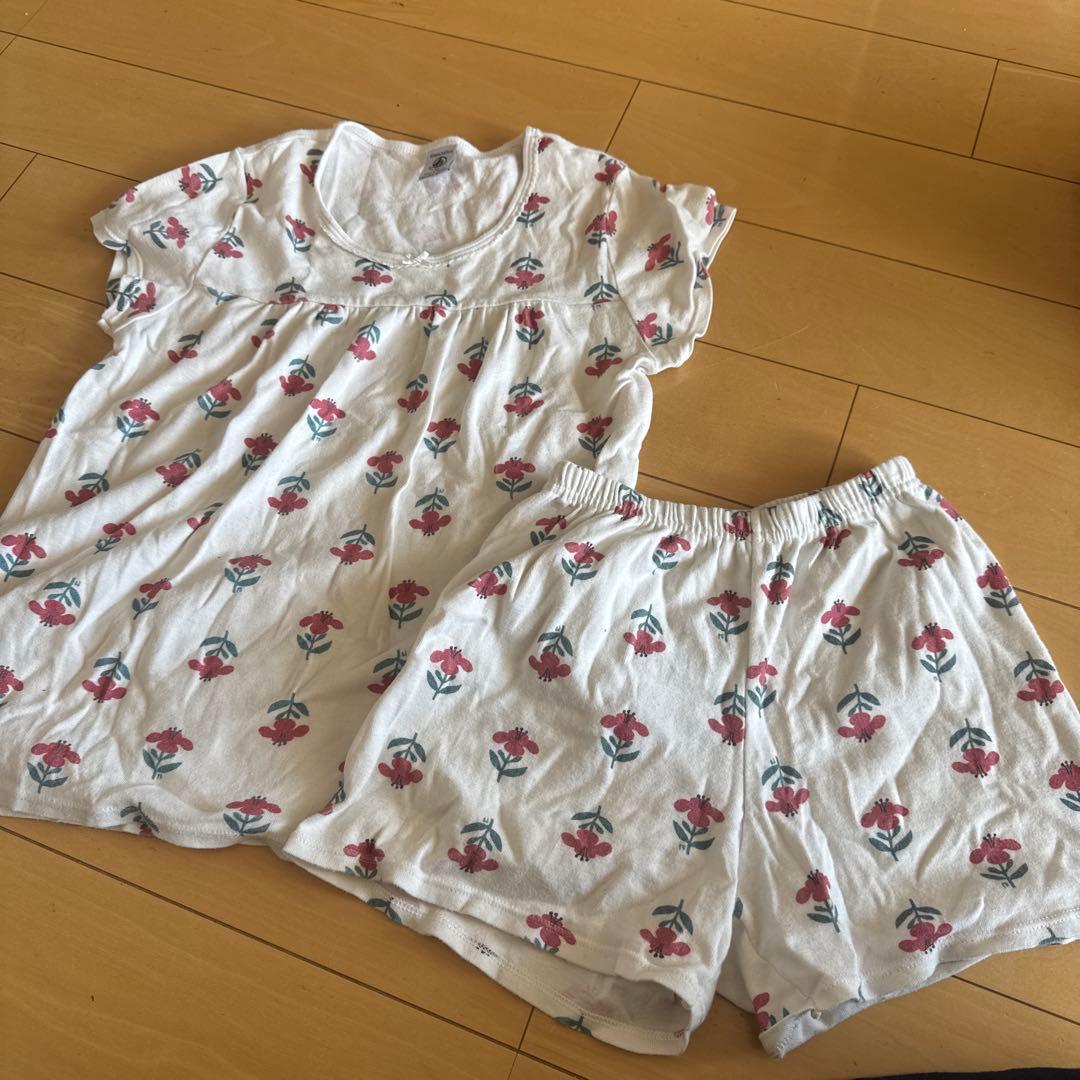プチバトー 半袖パジャマセット 10ans - メルカリ