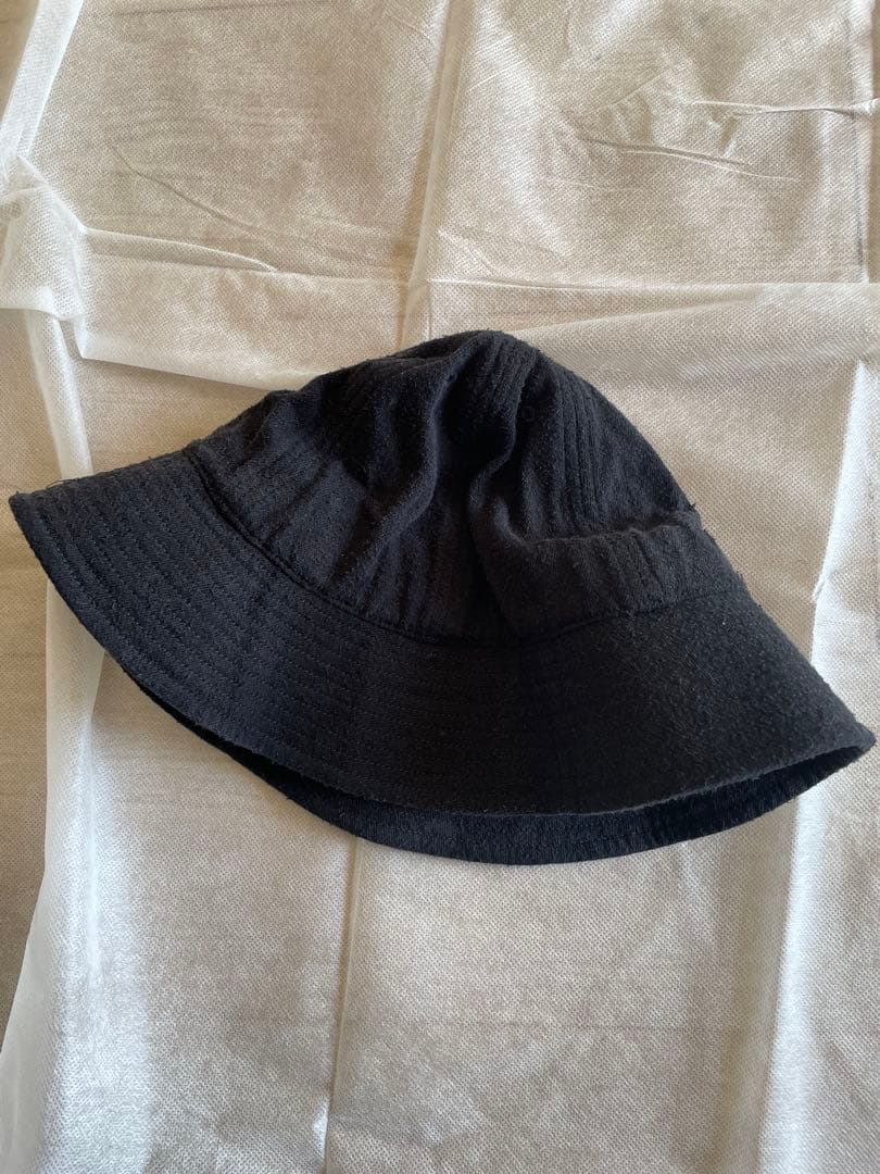 COMOLI 25SS シルクネップハット帽子B01-07002F ブラック新品 - メルカリ