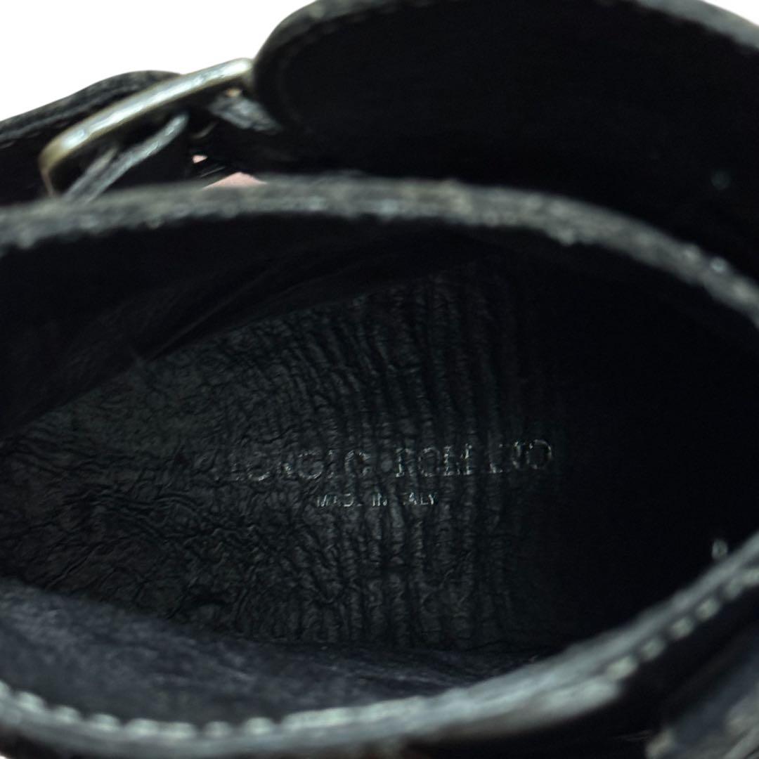GIORGIO ROMANO Strap Leather Boots 43 - メルカリ