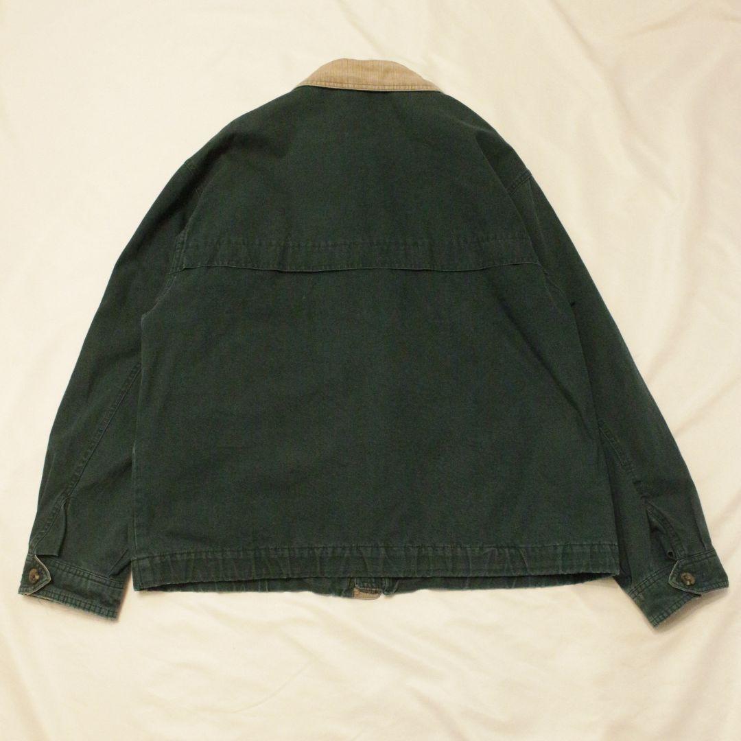 90s 白タグ Eddie Bauer ハンティングジャケット グリーン