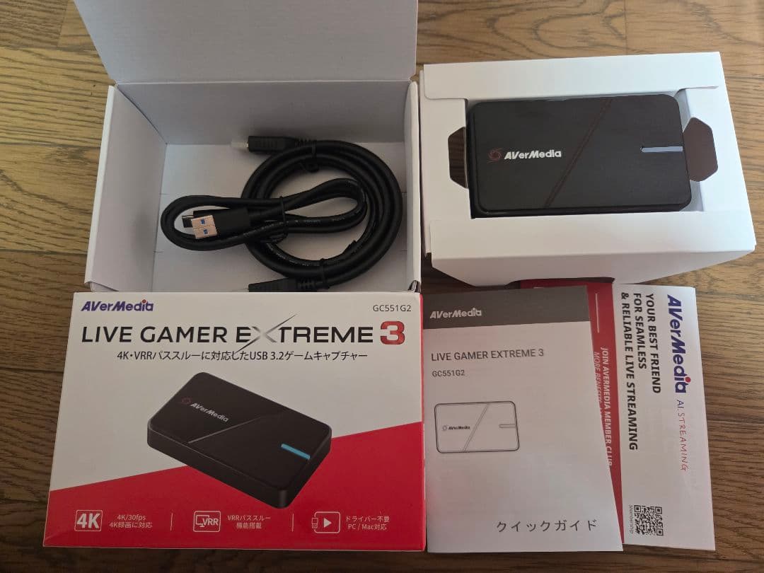 ビデオキャプチャー・キャプチャーボード AVerMedia LIVE GAMER EXTREME 3 Amazon | AVERMEDIA AVerMedia LIVE GAMER EXTREME 3 4K録画対応