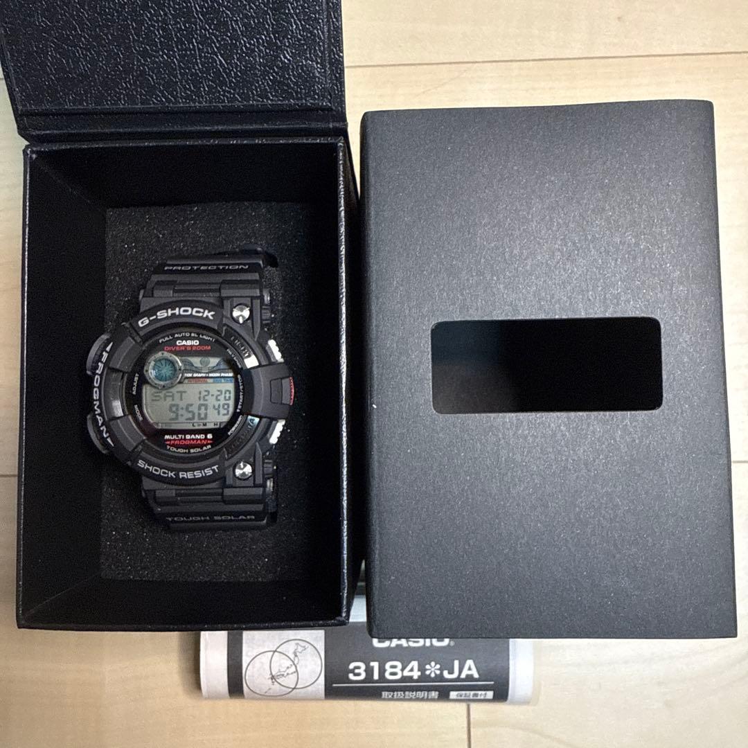 未使用品　G-SHOCK FROGMAN フロッグマン　GWF-1000-1JF GWF-1000-1JF MASTER OF G - SEA FROGMAN (フロッグマン)｜ジー