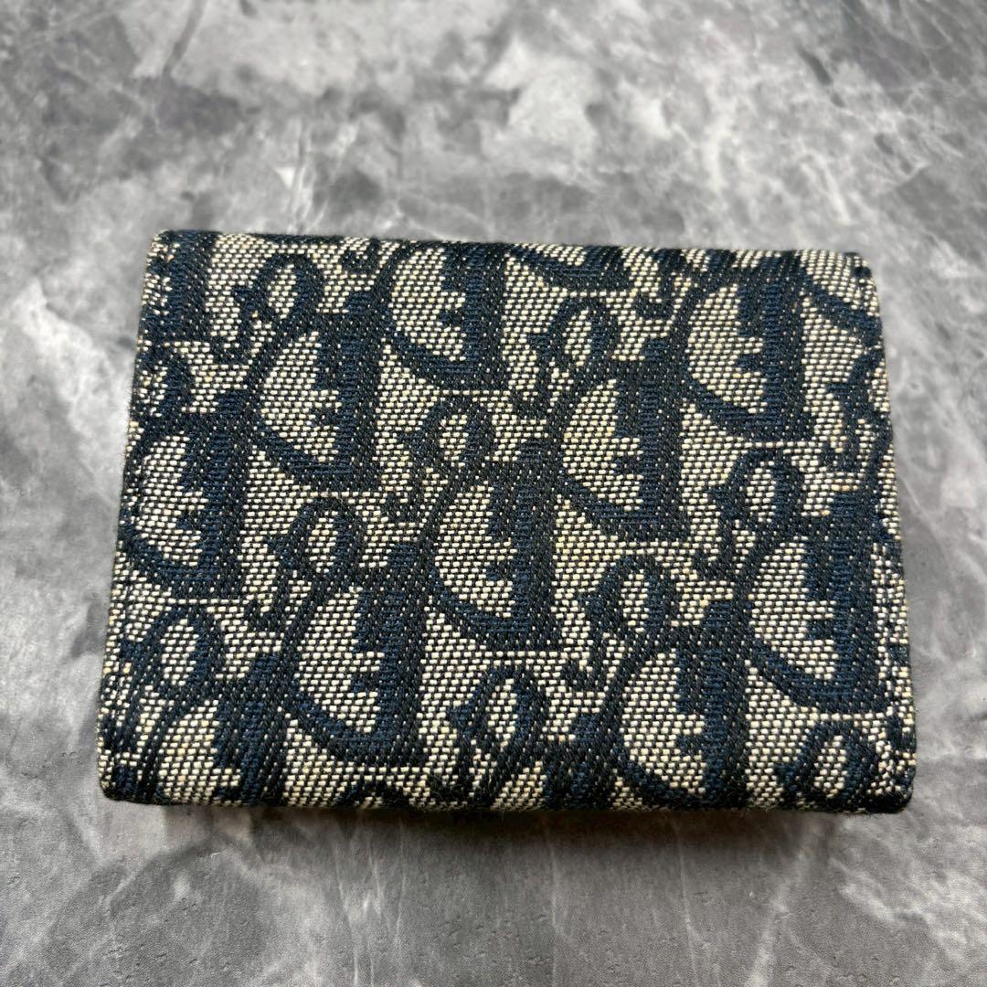 極美品✨クリスチャンディオール サドル トロッター 三つ折り財布