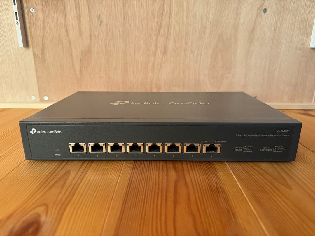 TP-Link Omada 8-Port 10G スイッチ DS1008X - メルカリ