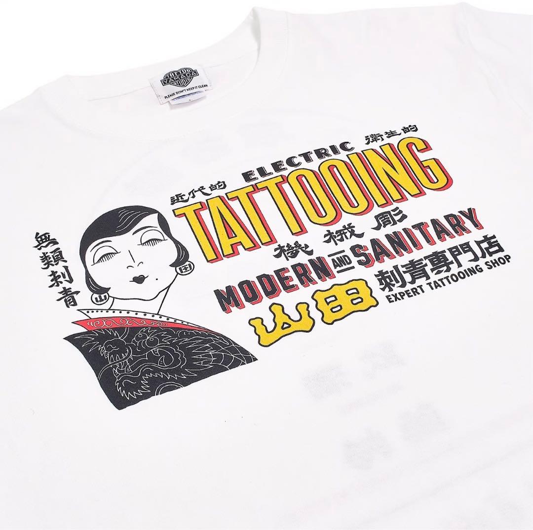 タトゥースタジオヤマダ tシャツ L tatoo studio yamada - メルカリ