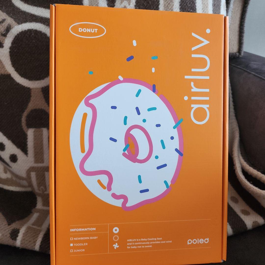 airluv4 Donut エアラブ4 ドーナッツ クールグレー 新品未使用 airluv4 donut | エアラブ4 ドーナッツ 送風機能付きクールシート