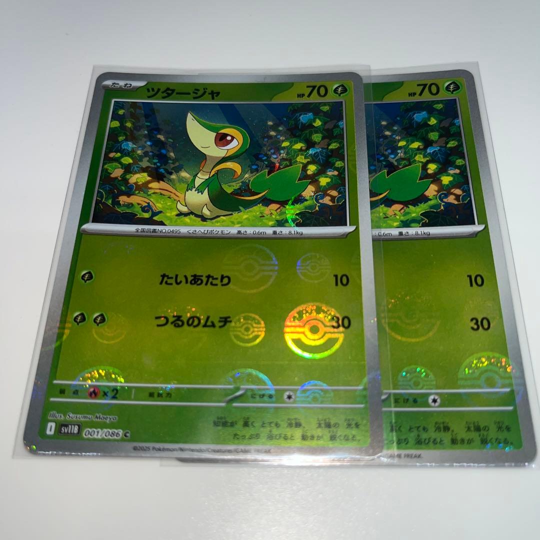 ポケモンカードゲーム ツタージャ モンスターボールミラー ポケモン