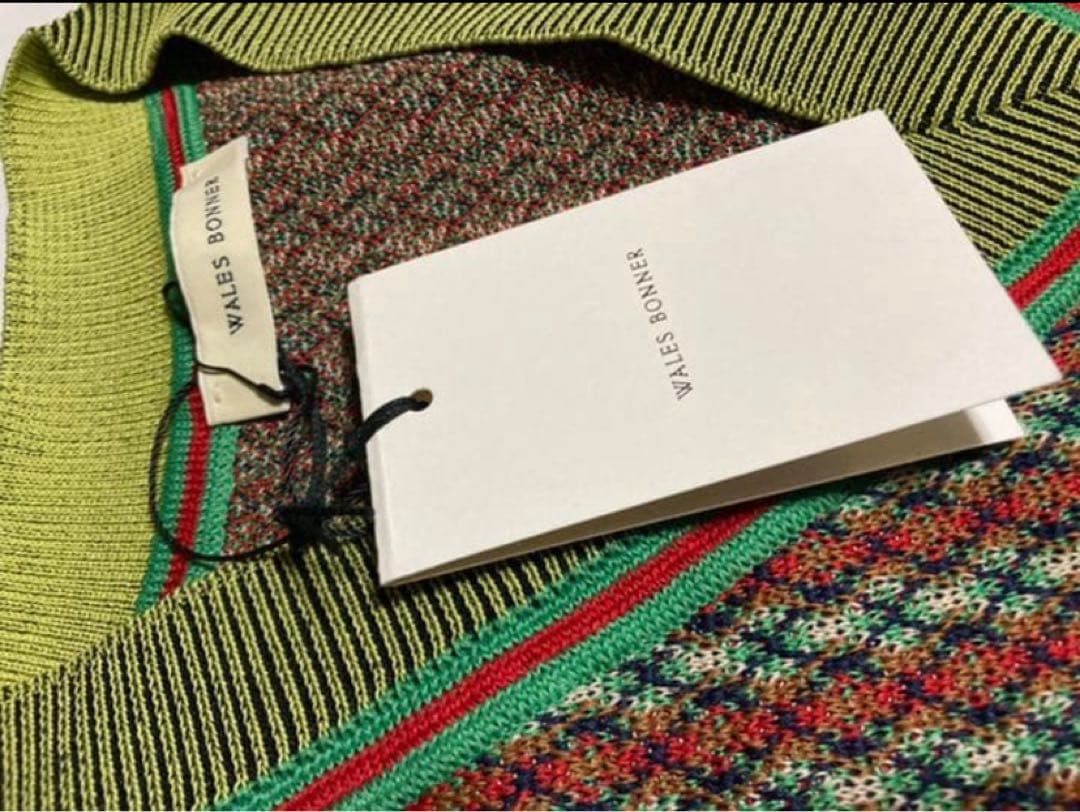 定価61600円 新品 本田翼 着用 wales bonner 22ss ベスト - メルカリ