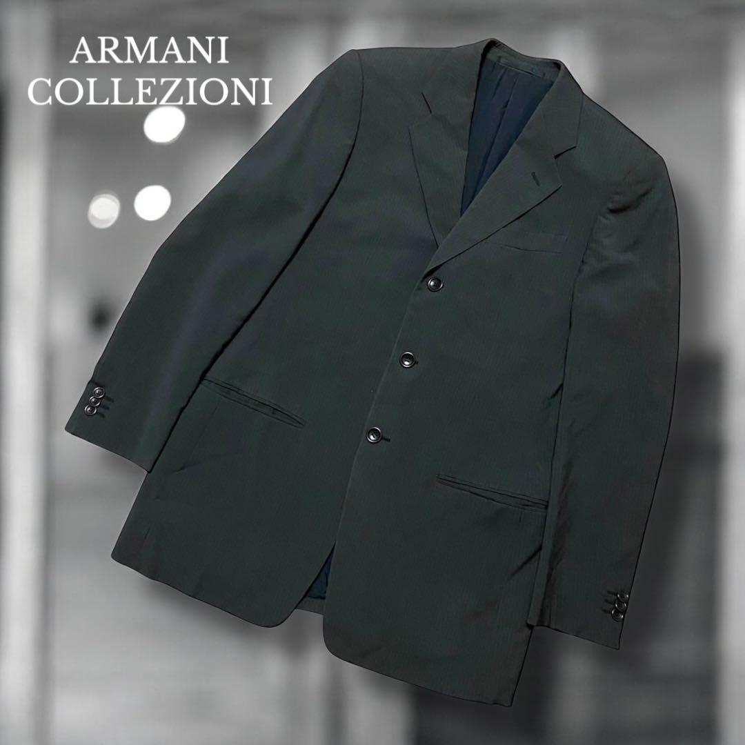 Armani Collezioni 】テーラードジャケット 46 グレー 管理番号 2042