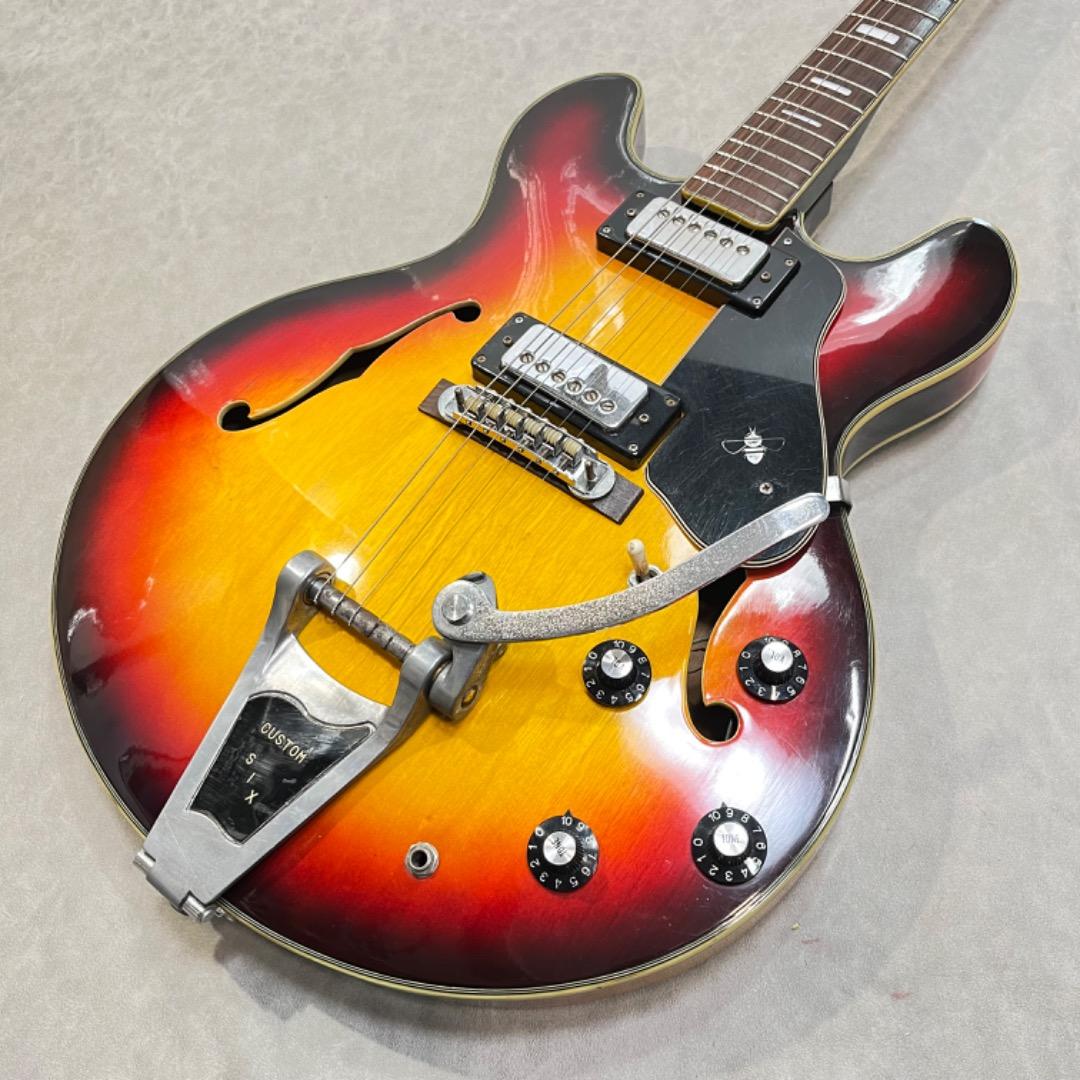 Honey Custom SIX ハニー 1960年代 フルアコ - メルカリ