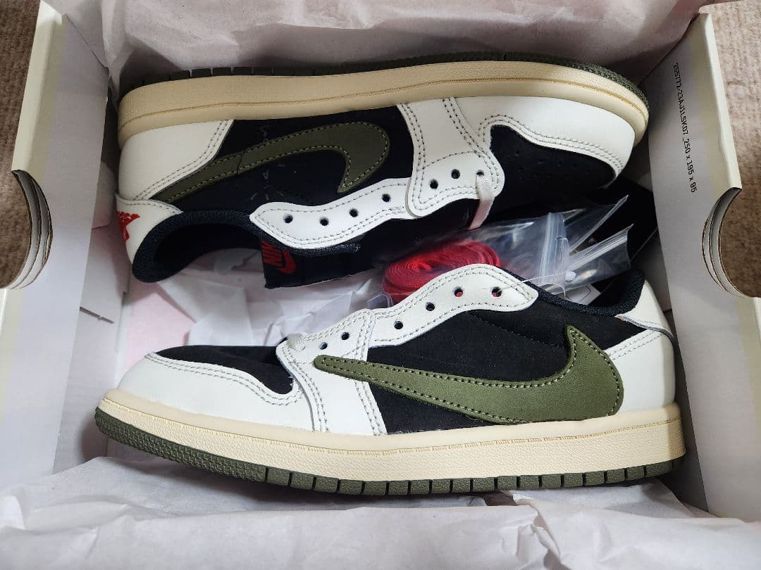 Nike Jordan 1 Low OG SP トラヴィス・スコット　22cm Nike Air Jordan 1 Low OG SP 