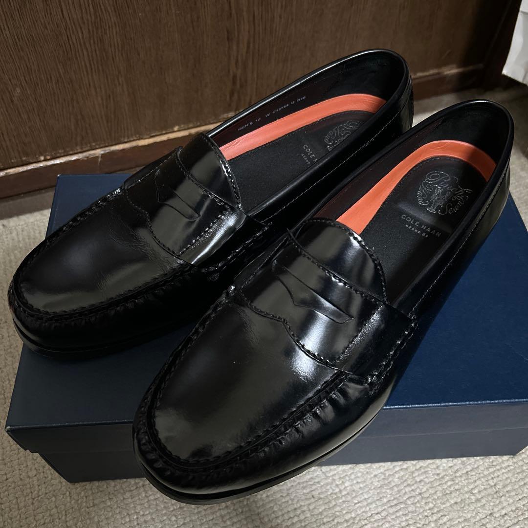 COLE HAAN ブラック ローファー - メルカリ
