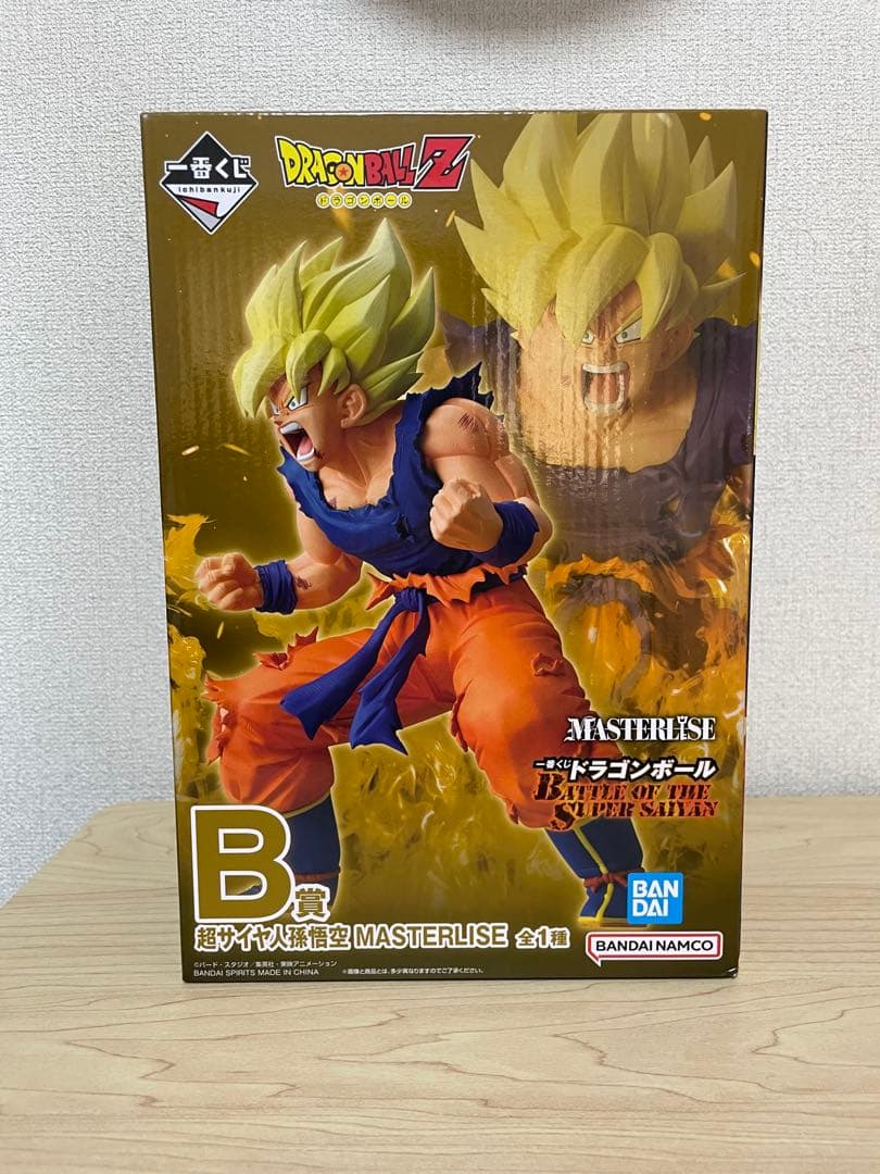一番くじ ドラゴンボール B賞 超サイヤ人孫悟空 MASTERLISE - メルカリ