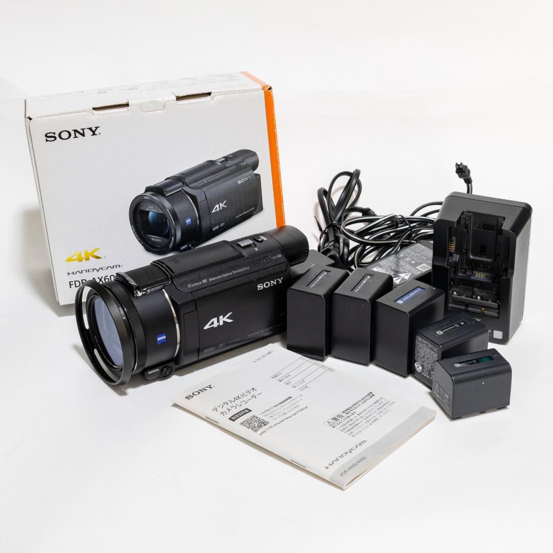 生産終了品FDR-AX60 4K 実用品 ひっそりと販売終了。 4Kハンディカム「FDR-AX60」最終の価格改定