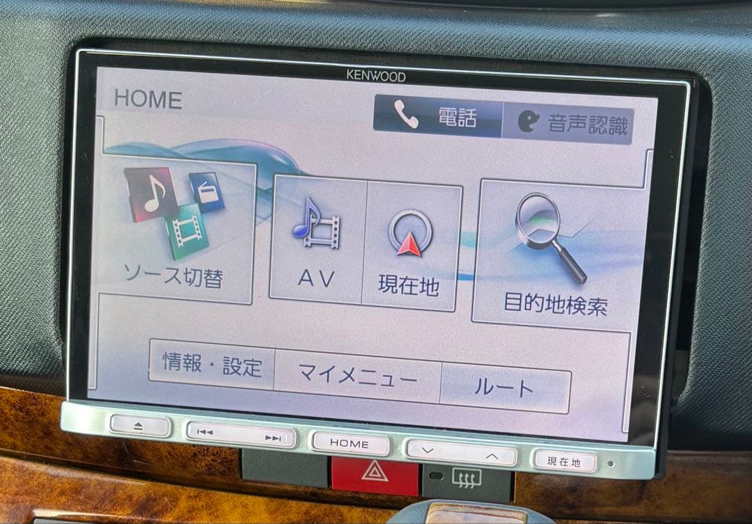 スズキ純正　ケンウッド SKXS800 GPSナビ（2015年版地図）8インチ Yahoo!オークション -「ケンウッド ナビ 8インチ」(スズキ) (純正品)の