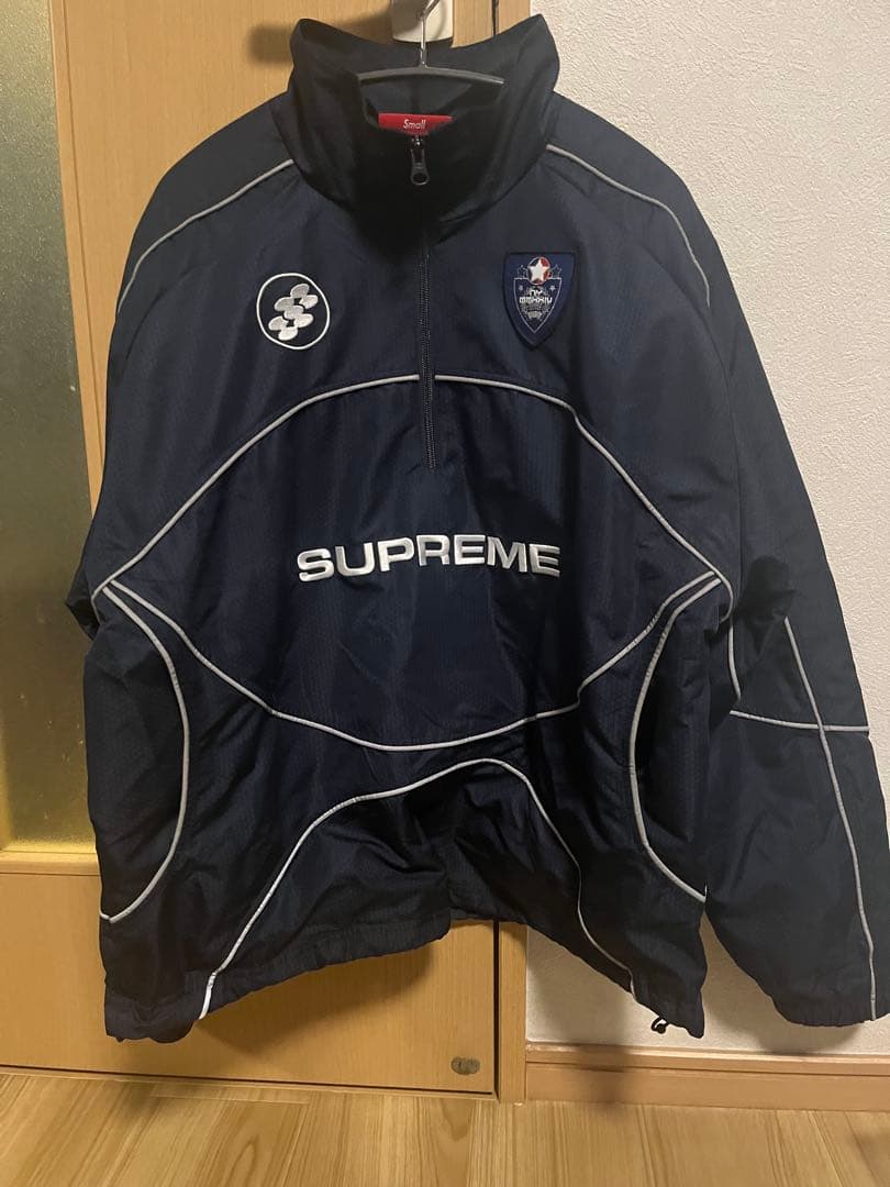Supreme Reflective Piping Pullover S - メルカリ
