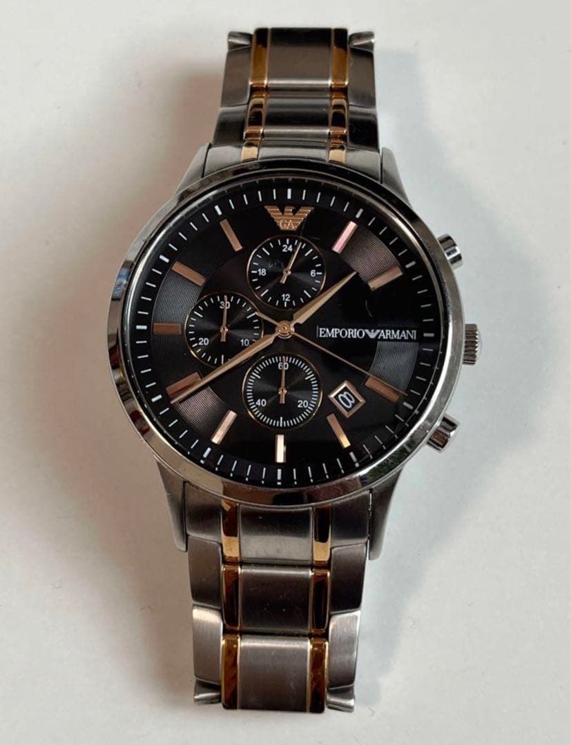 EMPORIO ARMANI クロノグラフ 時計 楽天市場】【新品未使用品】【ウォッチ】EMPORIO ARMANI エンポリオ
