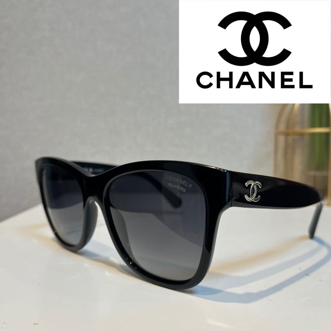 CHANEL スクエアシェイプ アイウェア　5380 CHANEL サングラス: スクエア シェイプ サングラス, アセテート 5380