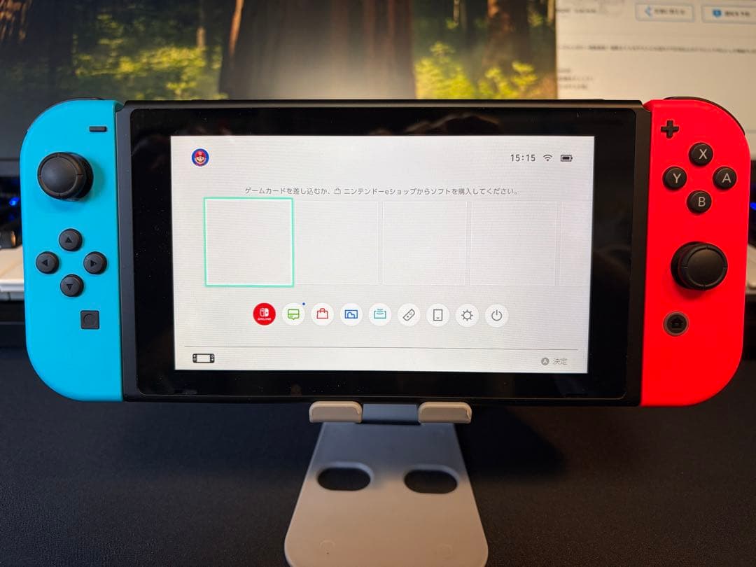 美品】Nintendo Switch 本体 付属品完備 動作良好・SDカード付 - メルカリ