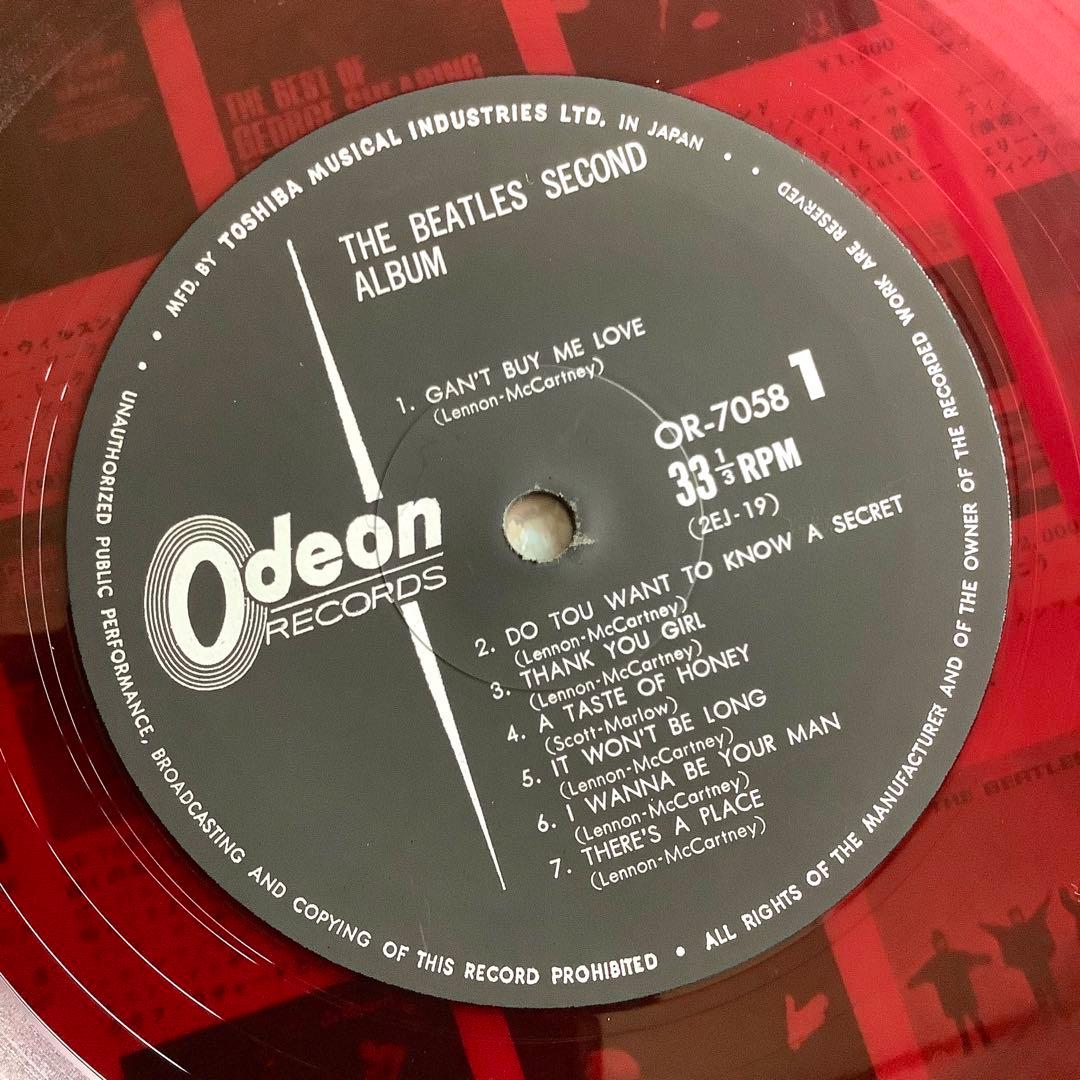 激レア!全体極美品‼︎1964年 初版盤 オデオン赤盤 ビートルズNO.2