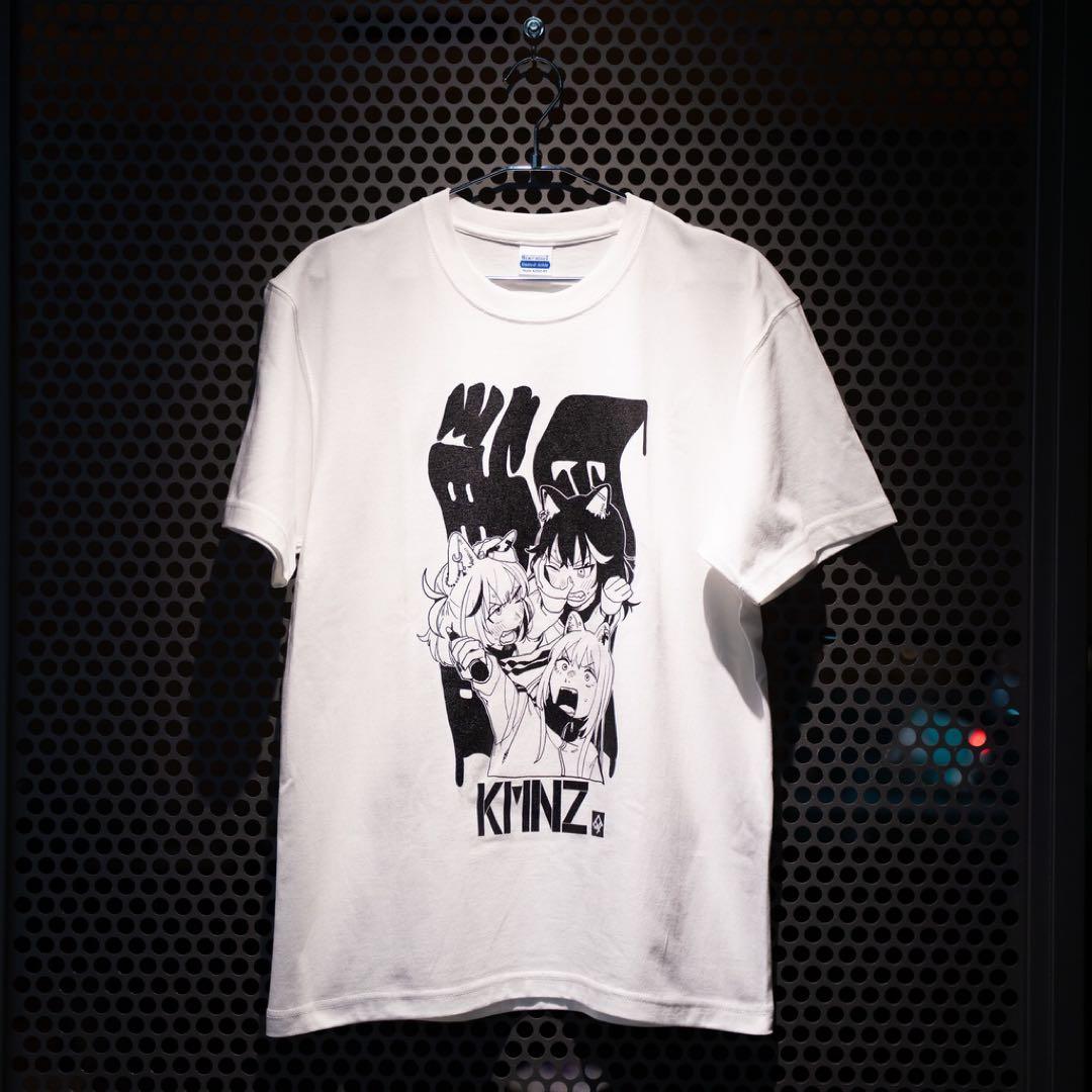 KMN T WHITE - DROPS Lサイズ KMNZ Tシャツ - メルカリ