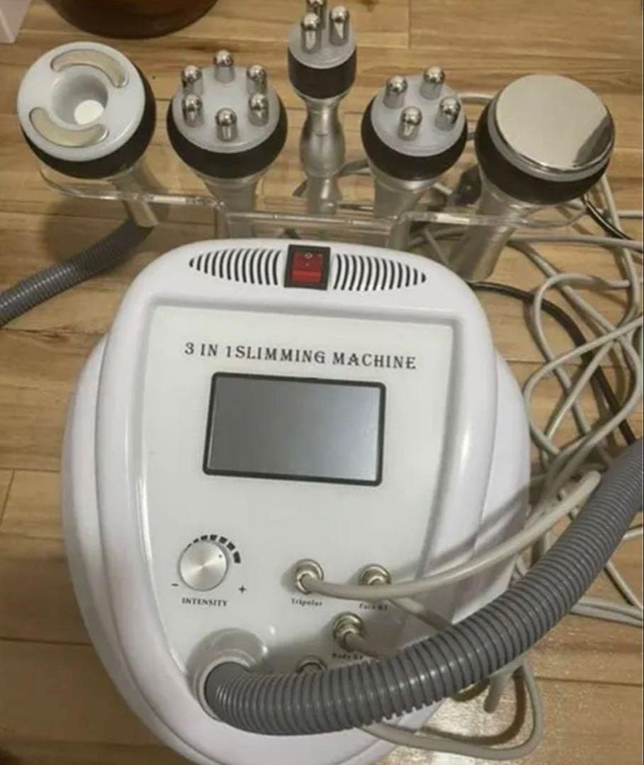 ミッチー 極美品 40KHz キャビテーション ラジオ波 5 IN 1 Amazon.co.jp: 業務用 家庭用5in1 40KHzキャビテーション+パワフルー