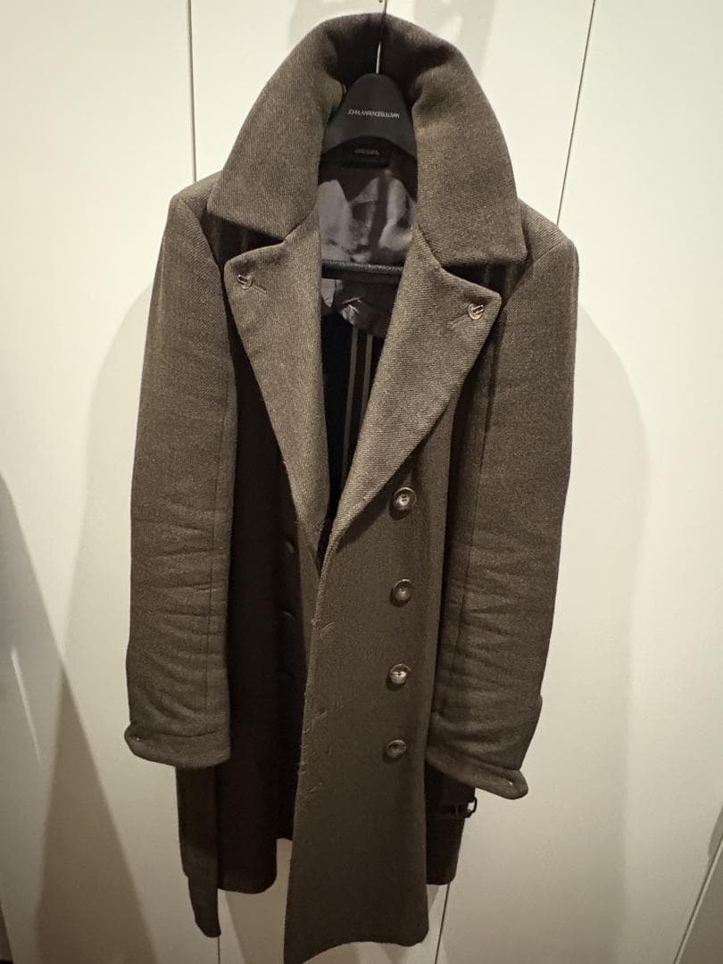 DIESEL BLACK GOLD ウールコート ディーゼルブラックゴールド - メルカリ