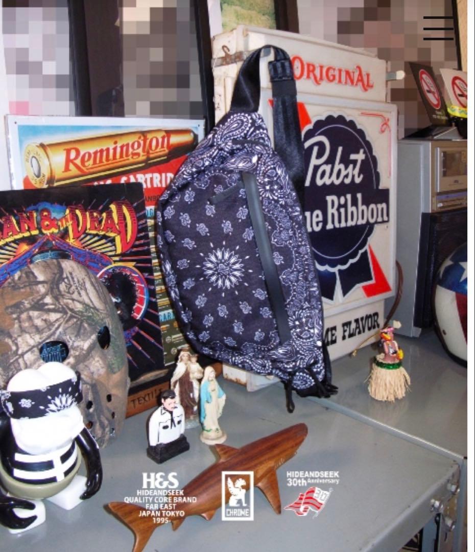 HideandSeek × CHROME SABIN 6L SLING 限定品 Hide and Seek × CHROME 「SABIN 6L SLING HIDE&SEEK edition