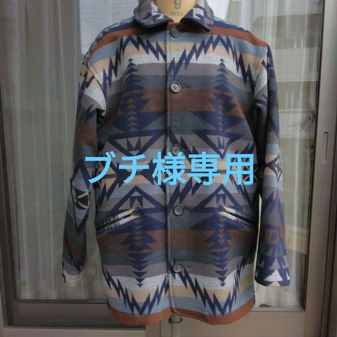 PENDLETON メンズネイティブ柄ハーフウールコート - メルカリ