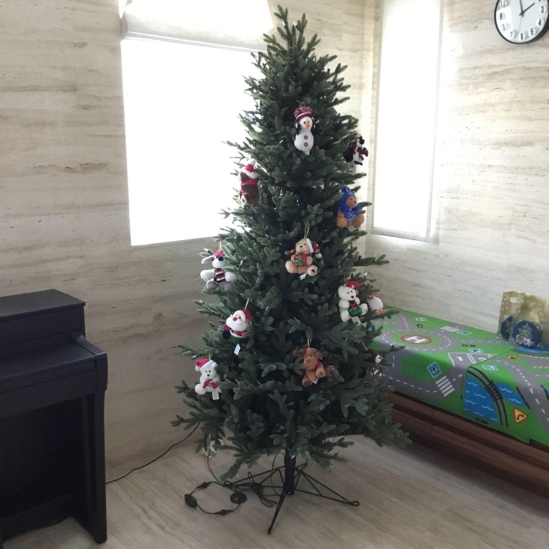 コストコ　クリスマスツリー　1.9m　電球付き