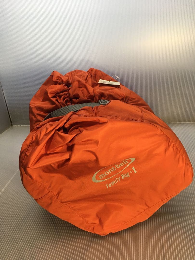 mont-bell Family Bag 1 オレンジ ◇未使用 mont-bell モンベル Family Bag 1 オレンジ シュラフ 寝袋