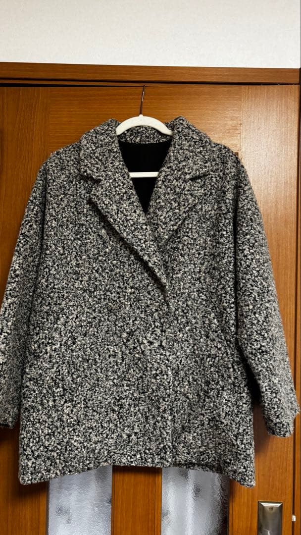 美品】nairo ブークレボリュームショートコート - メルカリ