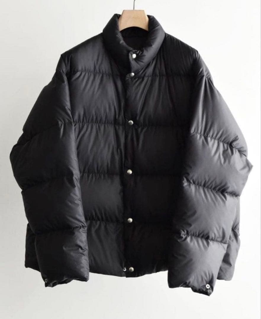 25AW comoli ダウンジャケット ブラック サイズ2 COMOLI - 25AW comoli コモリ ダウンジャケット ブラック サイズ2の