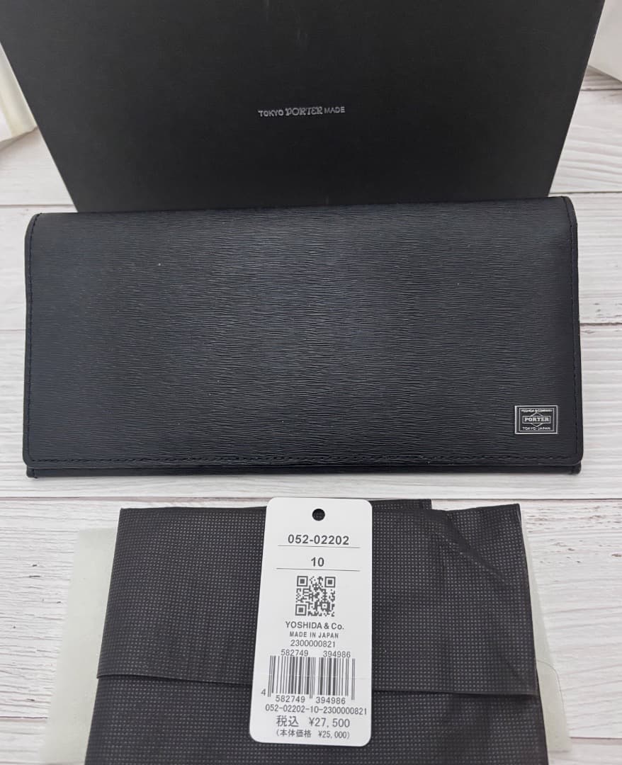 美品★PORTER ポーター 長財布 カレント ウォレット 052-02202 PORTER ポーター カレント ロングウォレット 052-02202 吉田カバン 長