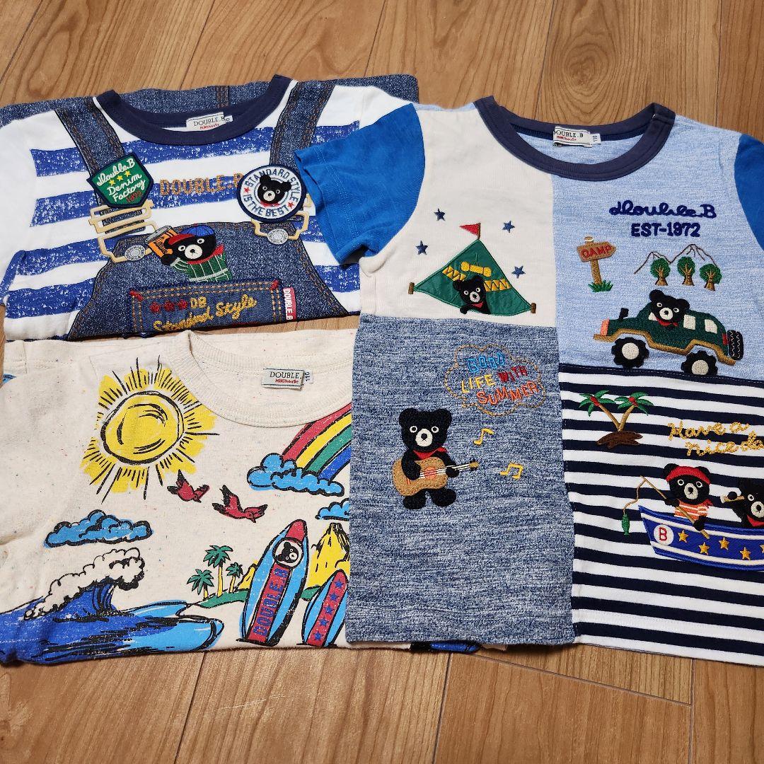 な ダブルビー半袖Tシャツ3枚 110cm 楽天市場】セール30%OFF！ダブルビー Bigプリント 半袖Tシャツ(120cm