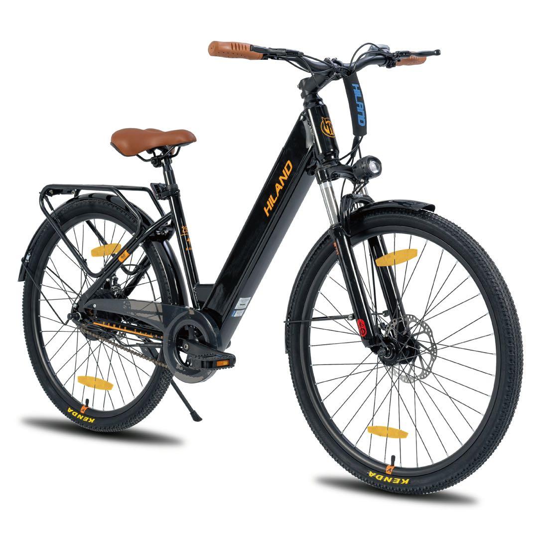 HILAND 電動アシスト自転車 ブラック - メルカリ