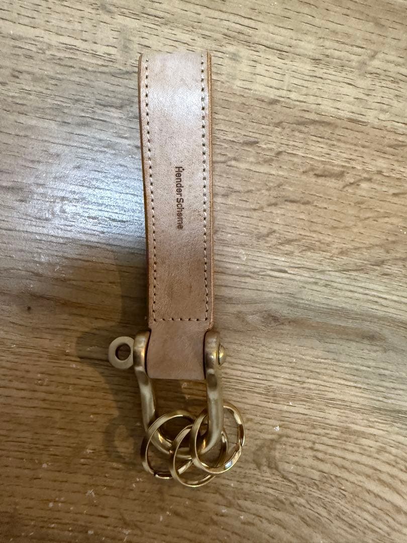 未使用品　Hender Scheme｜key shackle natural Hender Scheme Key Shackle Natural | HAVEN