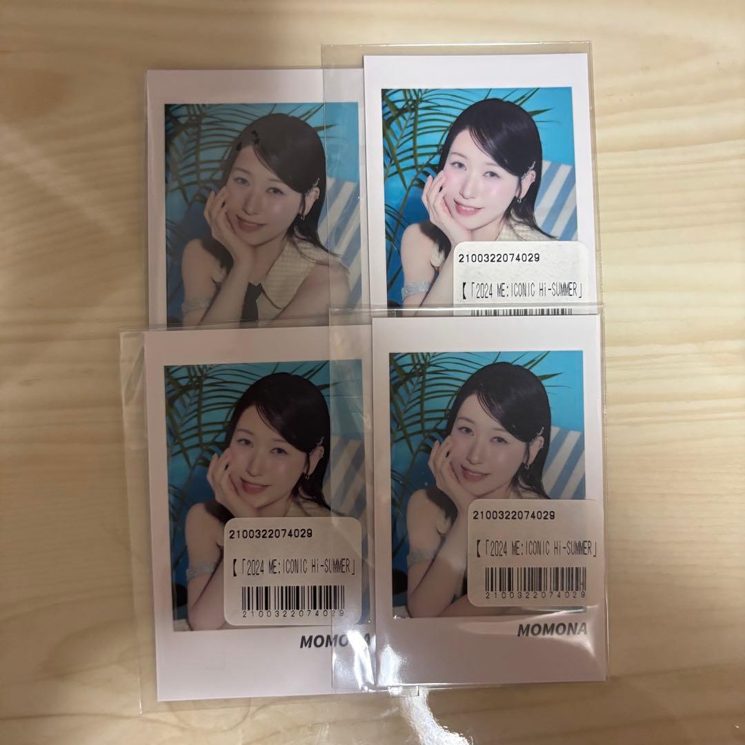ME:I 笠原桃奈 オンラインくじ E賞 MOMONA チェキ風カード - メルカリ