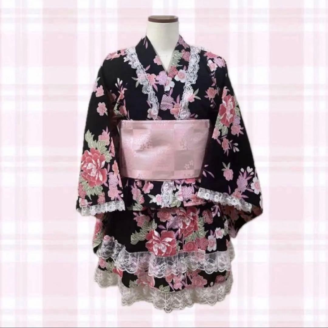 ♡浴衣ドレス♡ 姫ギャル 【帯びなし価格】 - メルカリ