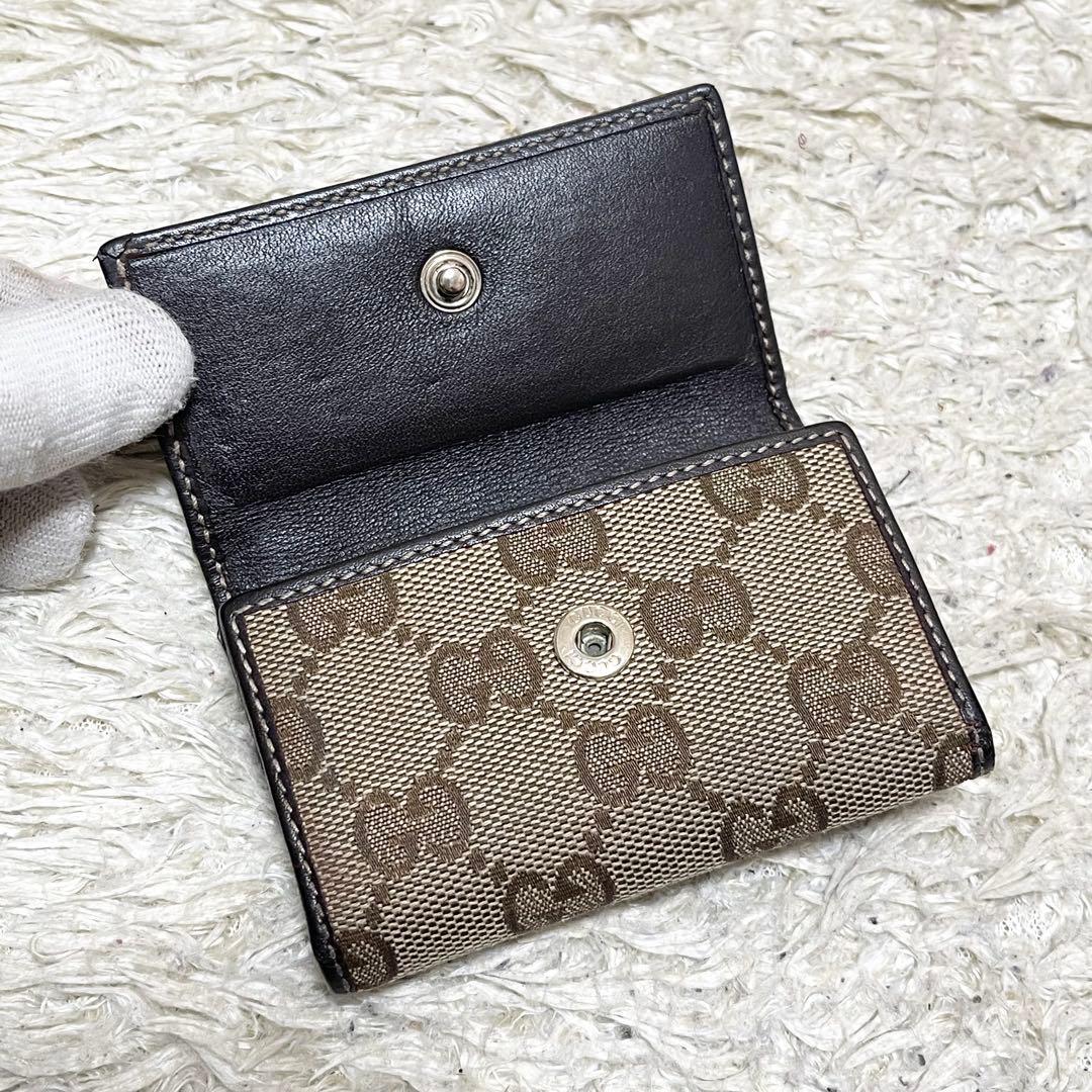 良品】GUCCI キーケース ラブリーハート キャンバス レザー GG柄