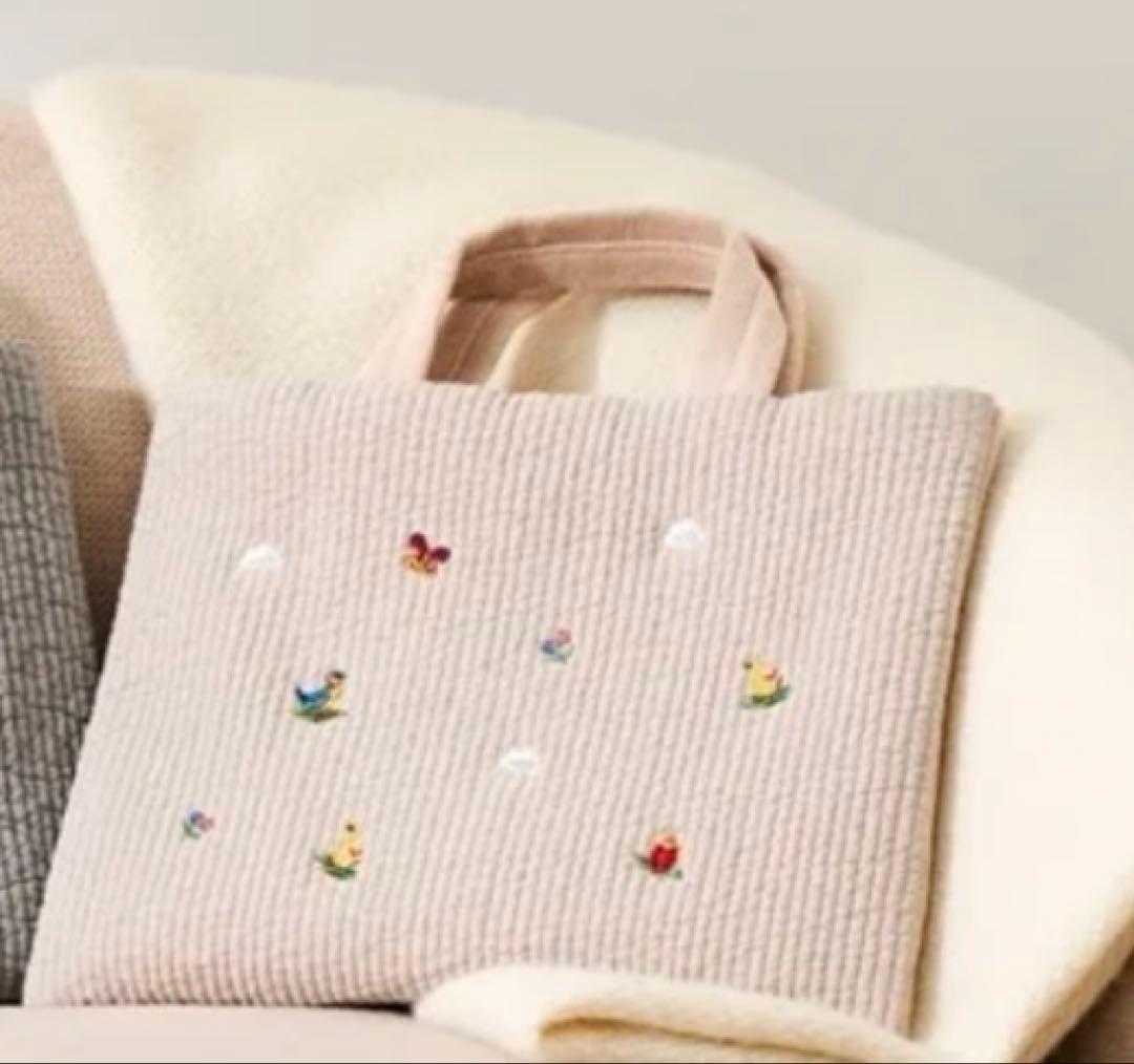 新品 ピオヌンナル×フェイラー コラボバッグ カフェベージュ 入園式