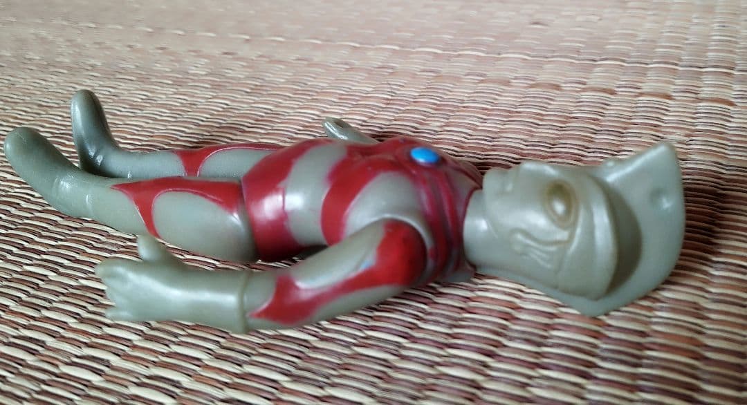 状態A ウルトラマン エース マルサン ソフビフィギュア 当時物 駄菓子