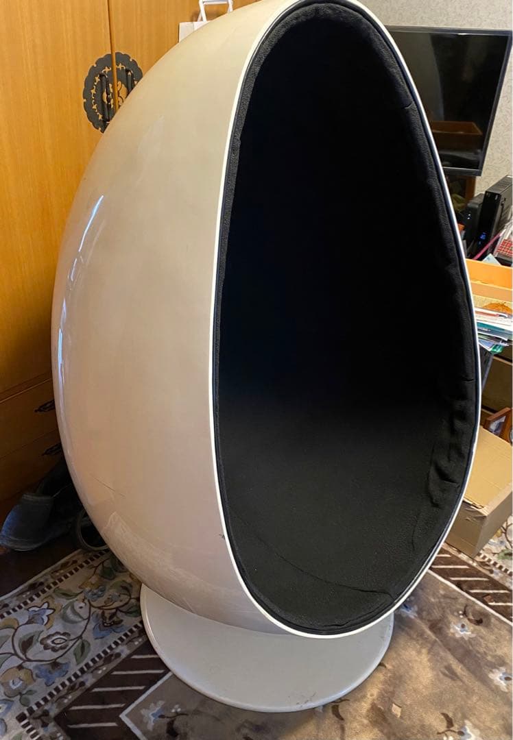 エッグ　ボール　チェア　レトロフューチャー　家具　インテリア　スペースエイジ スペースエイジ ボールチェアのおすすめ商品とおしゃれな実例