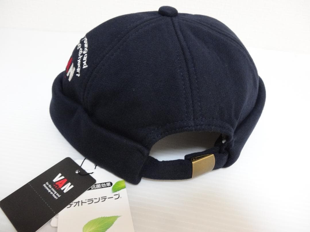 VAN JAC ヴァンヂャケット アーチロゴ刺繍 フィッシャーマンキャップ